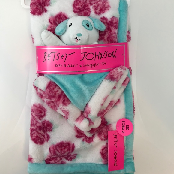 Betsey Johnson Toys Betsey Johnson Baby Blanket Toy Set Poshmark
